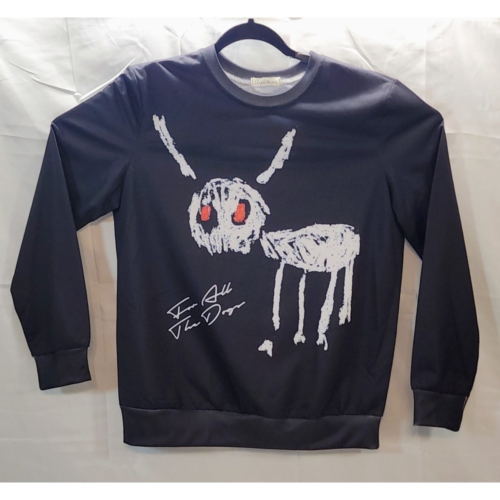 🔥 Black Long Sleeve Drake For All The Dogs Size XL Shirt 🔥